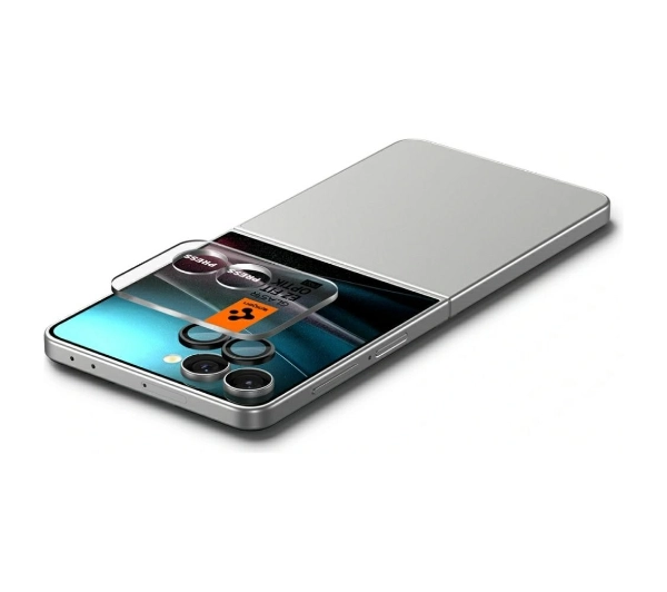 Spigen Optik Pro HD Glas.TR EZ FIT 2szt do Galaxy Z Flip7 Czarny