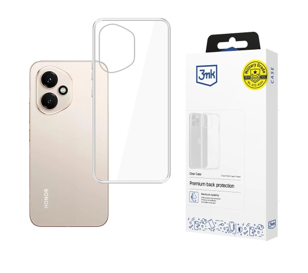 Etui 3MK Clear Case do Honor 400 Przezroczysty