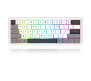 Redragon Draconic V2 K730WGP-RGB-PRO Biało-szary
