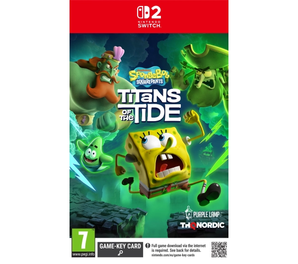 Spongebob Kanciastoporty Titans of the Tide Gra na Nintendo Switch 2