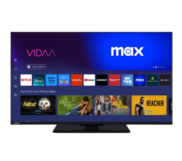 Toshiba 43QV3463DG 43" QLED 4K Smart TV VIDAA Dolby Vision HDMI 2.1 DVB-T2 - Kup na Raty - RRSO 0%