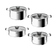 Tefal Opti Space G7378S55 Indukcja Stal nierdzewna 8 elementów