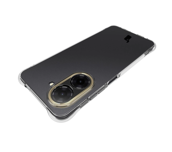 Bizon elastyczne etui Salpa + 2x szkło hartowane Clear Pack do Xiaomi Redmi A5 4G / Xiaomi POCO C71 4G