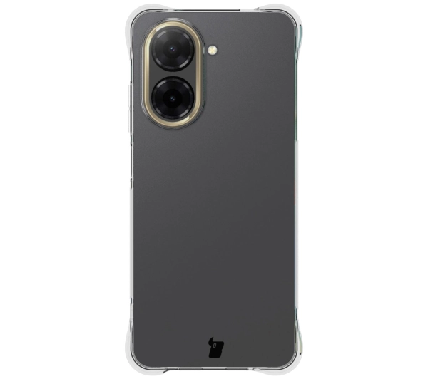Bizon elastyczne etui Salpa + 2x szkło hartowane Clear Pack do Xiaomi Redmi A5 4G / Xiaomi POCO C71 4G