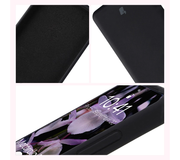 Bizon Soft do Motorola Edge 60 Fusion / Motorola Edge 60 Czarny