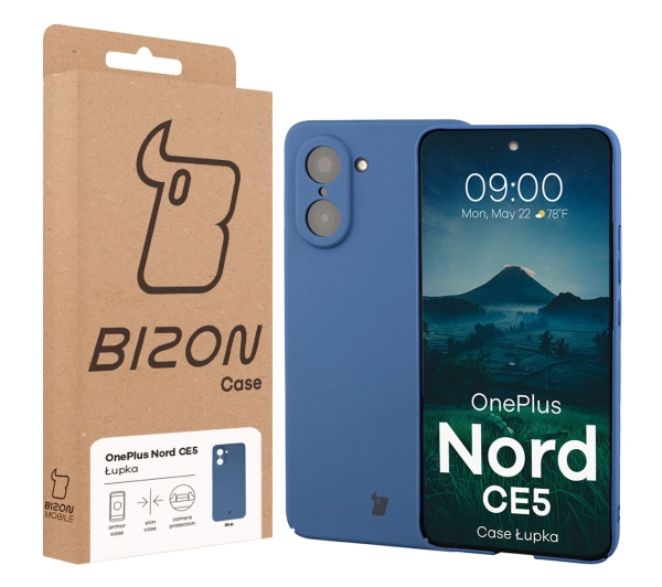 Bizon Łupka do OnePlus Nord CE5 5G Niebieski