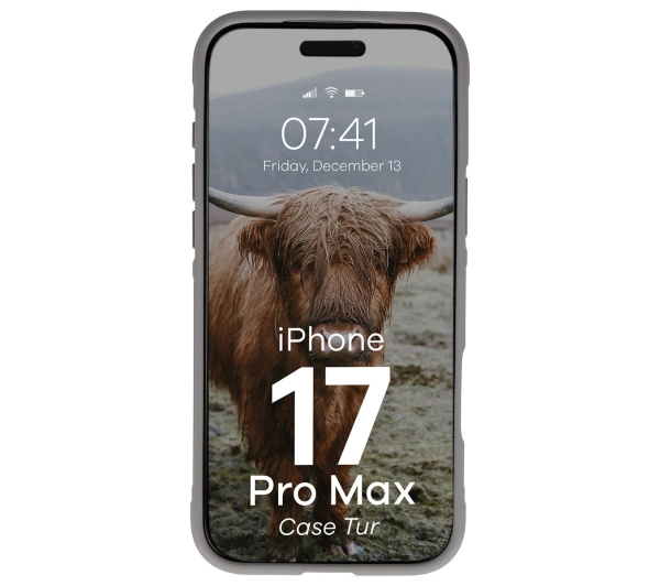 Bizon Tur do Apple iPhone 17 Pro Max Jasnoszary