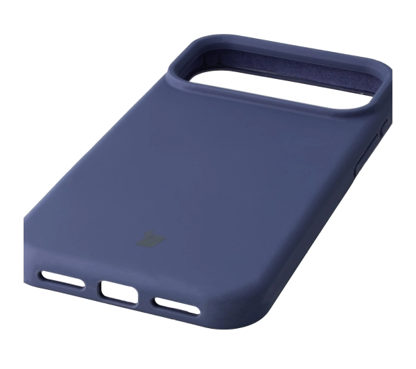 Bizon Silikonowe Soft do Apple iPhone 17 Pro Max Granatowy