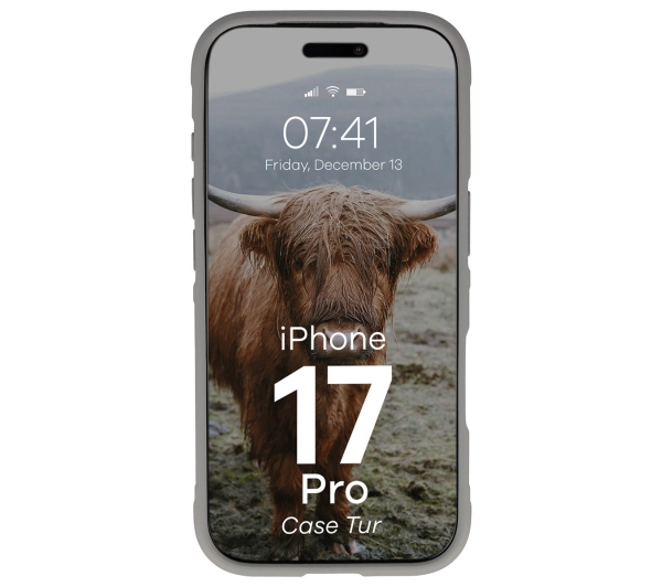 Bizon Tur do Apple iPhone 17 Pro Jasnoszary