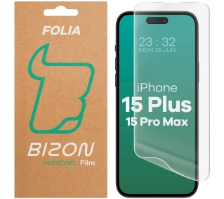 Bizon na ekran Hydrogel Front do iPhone 15 Plus / 15 Pro Max 1 sztuka