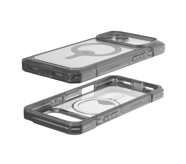 UAG Trooper z MagSafe do iPhone 17 Pro Max Clear Ash