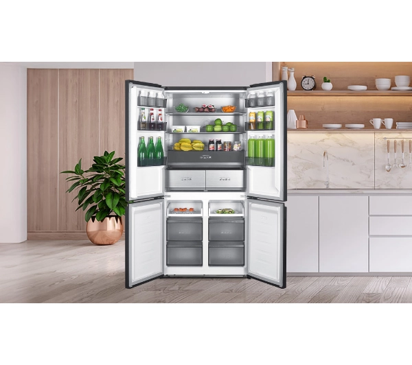 MPM SBS 503-SSI-13/D Funkcje AI Pełny No Frost 190,2cm Czarny - Kup na Raty - RRSO 0%