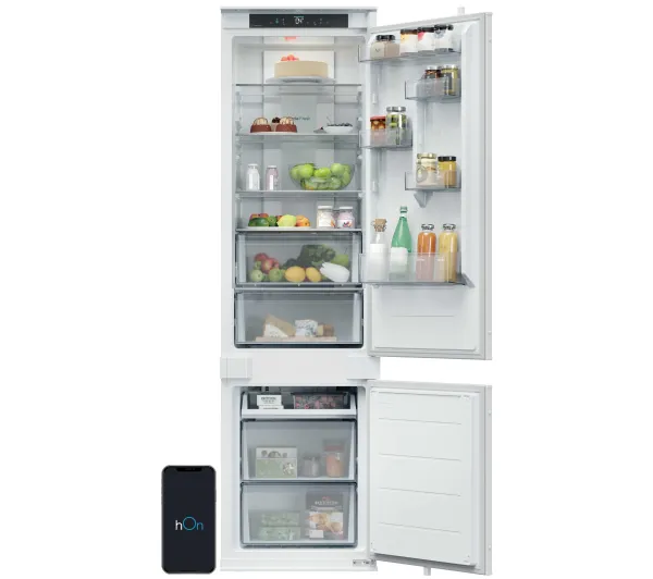 Lodówki do zabudowy - Candy ECNBQT3519EW Total No Frost Circle Fresh Szuflada na owoce i warzywa