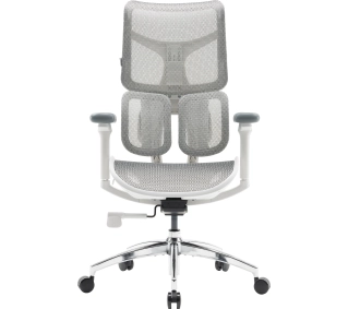 Sihoo Doro S100 Biurowy do 150kg Tkanina Biały - Kup na Raty - RRSO 0%