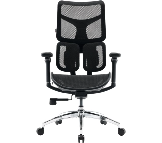 Sihoo Doro S100 Biurowy do 150kg Tkanina Czarny - Kup na Raty - RRSO 0%