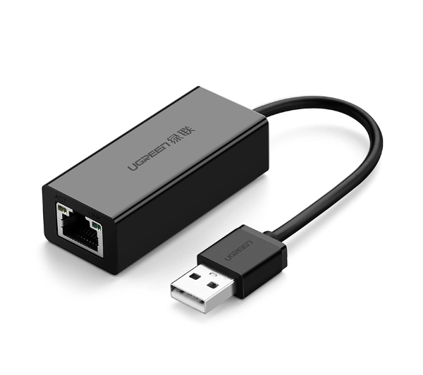 UGREEN CR110 USB do RJ45 Czarny