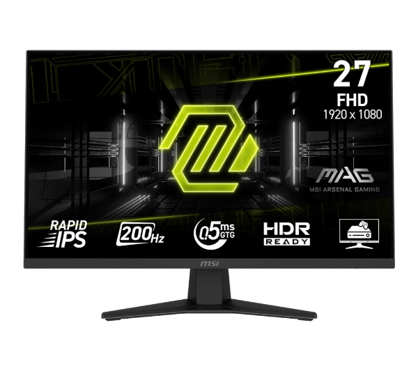 MSI MAG 274F 27" Full HD Rapid IPS 200Hz 0,5ms Gamingowy