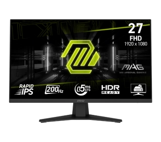 MSI MAG 274F 27" Full HD Rapid IPS 200Hz 0,5ms Gamingowy - Kup na Raty - RRSO 0%