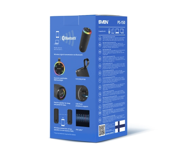 Sven PS-150 10W Radio FM Czarny