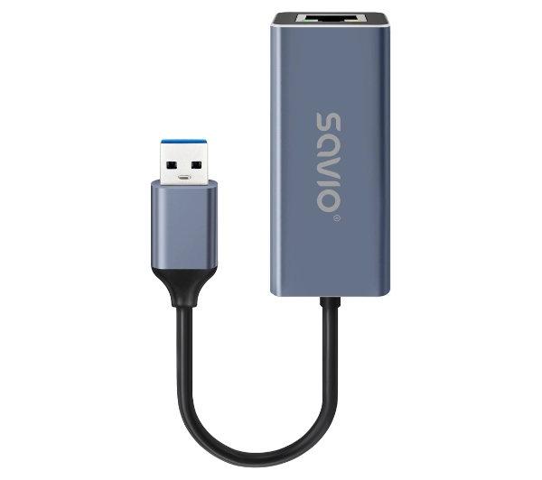 Savio AK-83 USB-A - RJ-45 Gigabit Ethernet 