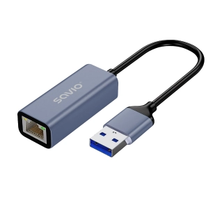 Savio AK-83 USB-A - RJ-45 Gigabit Ethernet 