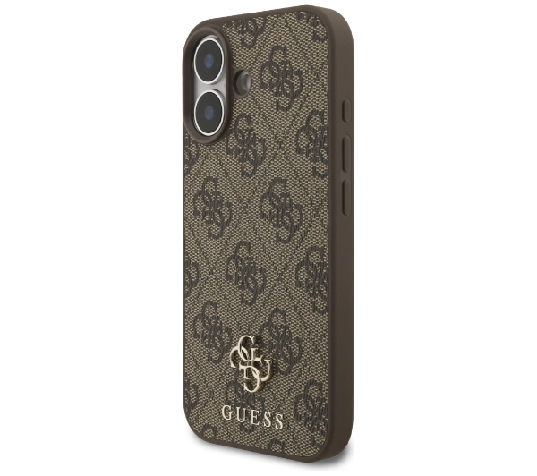Guess 4G Small Classic Logo MagSafe do iPhone 17 brązowy