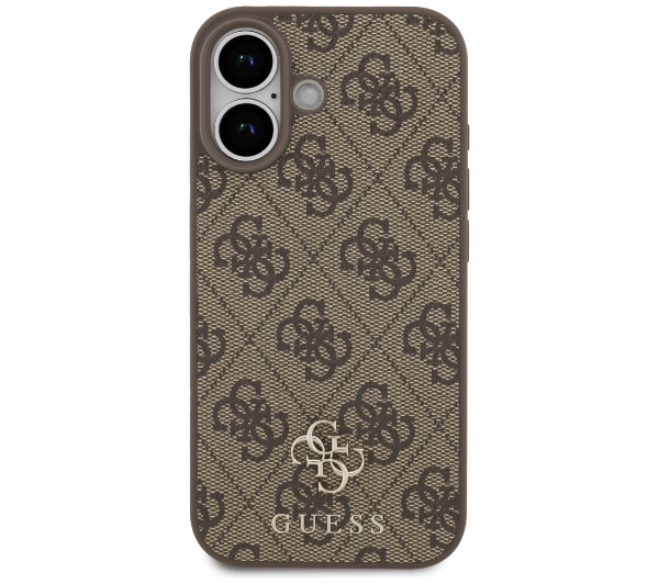 Guess 4G Small Classic Logo MagSafe do iPhone 17 brązowy