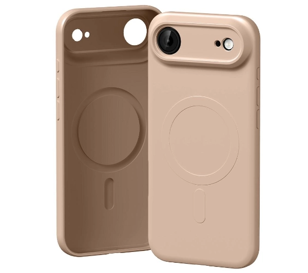 Etui MERCURY Semi-Silicone MagSafe do Apple iPhone Air Różowo-piaskowy