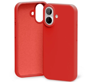 Mercury Silicone do iPhone 17 czerwony