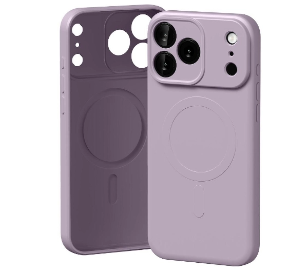 Etui MERCURY Semi-Silicone MagSafe do Apple iPhone 17 Pro Max Lawendowy