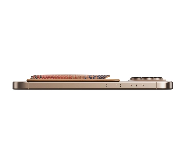 Pitaka Woven Wallet MagSafe Sunset