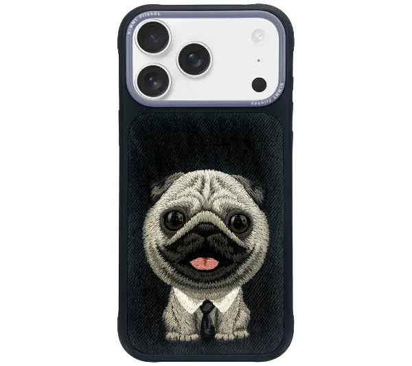 Nimmy Big Eyed Pet 2.0 Dog do iPhone 17 Pro Max Czarny