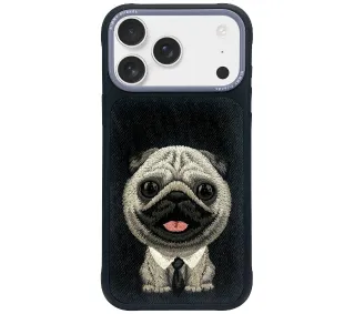 Nimmy Big Eyed Pet 2.0 Dog do iPhone 17 Pro Max Czarny