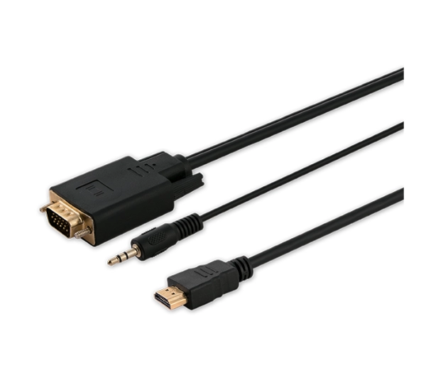 Savio CL-104 HDMI - VGA + Audio 1,8m