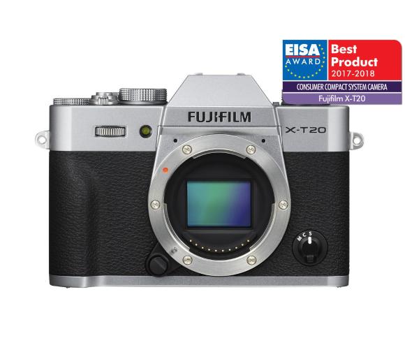 bezlusterkowiec Fujifilm X-T20 body (srebrno-czarny)