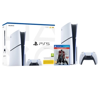 Sony PlayStation 5 Slim E Chassis (PS5) 1TB z napędem + Bloodborne - Kup na Raty - RRSO 0%