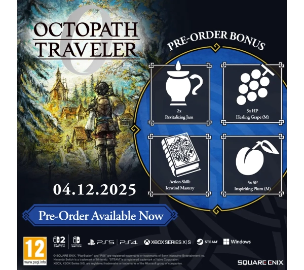 Octopath Traveler Zero Gra na Nintendo Switch