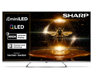 Sharp 50JP7765E 50" QLED Mini LED 4K Google TV Dolby Vision Dolby Atmos HDMI 2.1 DVB-T2