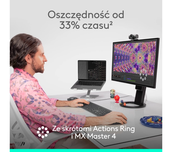 Logitech MX Master 4 Biały - Kup na Raty - RRSO 0%