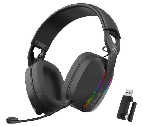 Słuchawki MARVO HG9086W Pulz 70W Bezprzewodowe Nauszne Czarny