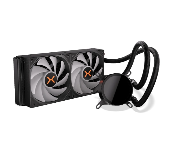 Krux HydroX 240 ARGB Czarny