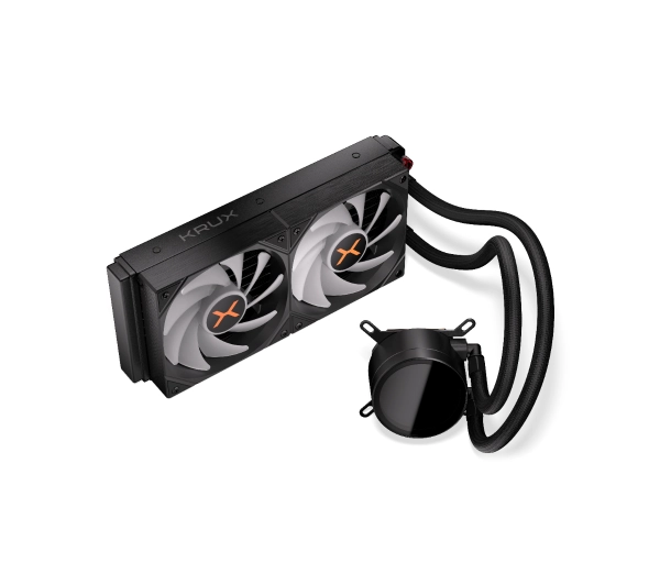 Krux HydroX 240 ARGB Czarny