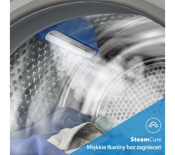 Beko b300 BM3T3823WBW SteamCure Slim 47cm 8kg - Kup na Raty - RRSO 0%
