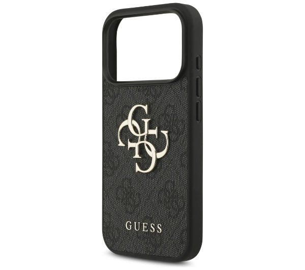 Guess 4G Big Logo do iPhone 17 Pro Czarny