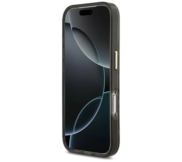 Guess Python Pattern MagSafe do iPhone 17 Pro Max brązowy