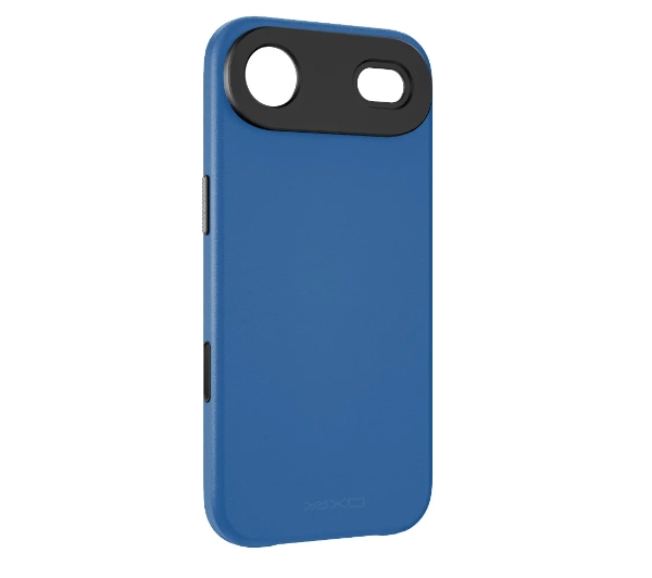 Yaxo Leather Gear Slim Case MagSafe do iPhone Air Niebieski