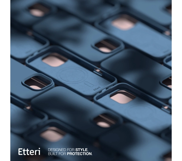 Etteri Silicone Case do iPhone 15 Pro Max Niebieski