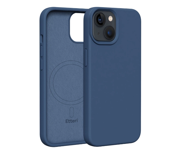 Etteri Silicone Case do iPhone 14 Niebieski