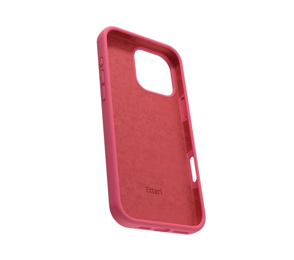 Etteri Silicone Case do iPhone 16 Pro 6,3" Malinowy