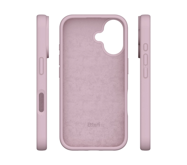 Etteri Silicone Case do iPhone 16 Różowy